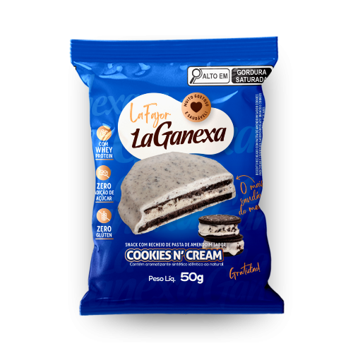 Display de Cookies com Whey Protein - 12 un