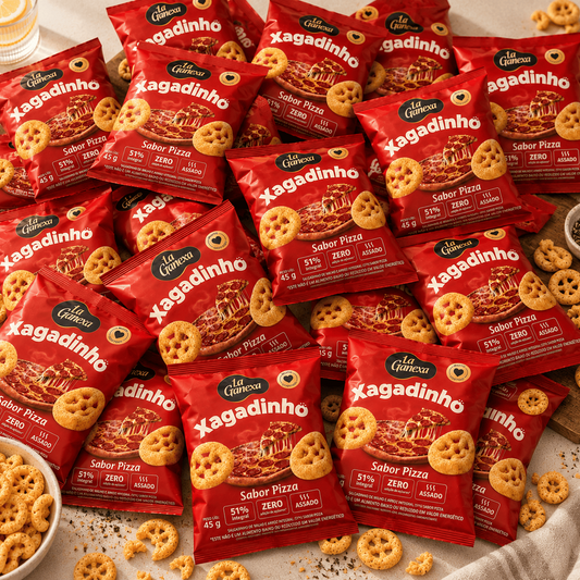 Kit 20 Xagadinhos sabor Pizza 45g