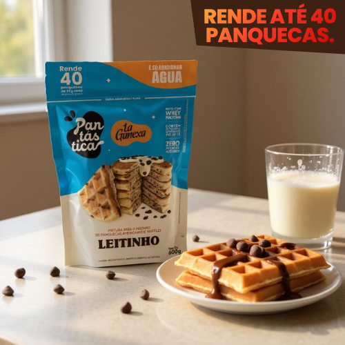 Pantástica - Panqueca Proteica sabor Leitinho 600g