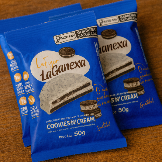 Kit 3 Alfajores sabor Cookies