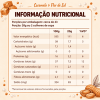 Pasta sabor Caramelo e Flor de Sal