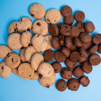 Kit Degustação Cookies de Cacau e de Baunilha