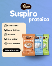 Suspiro Proteico sabor Tradicional 30g/un - La Ganexa