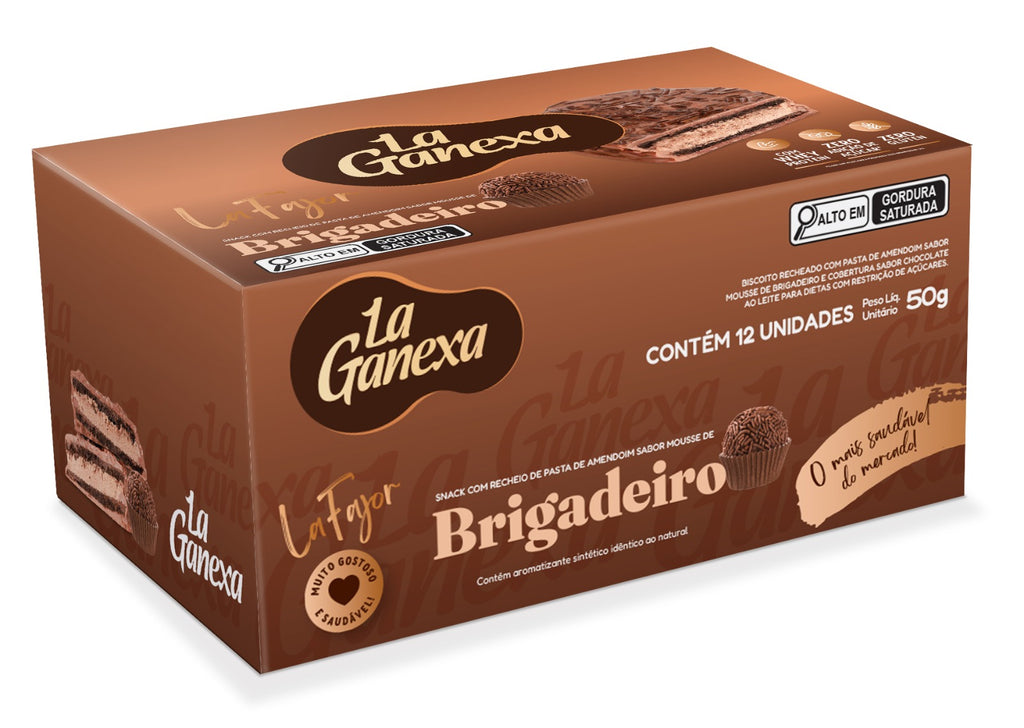 LA GANEXA Pasta De Amendoim Sabor Chocolate Ao Leite Com Whey 1