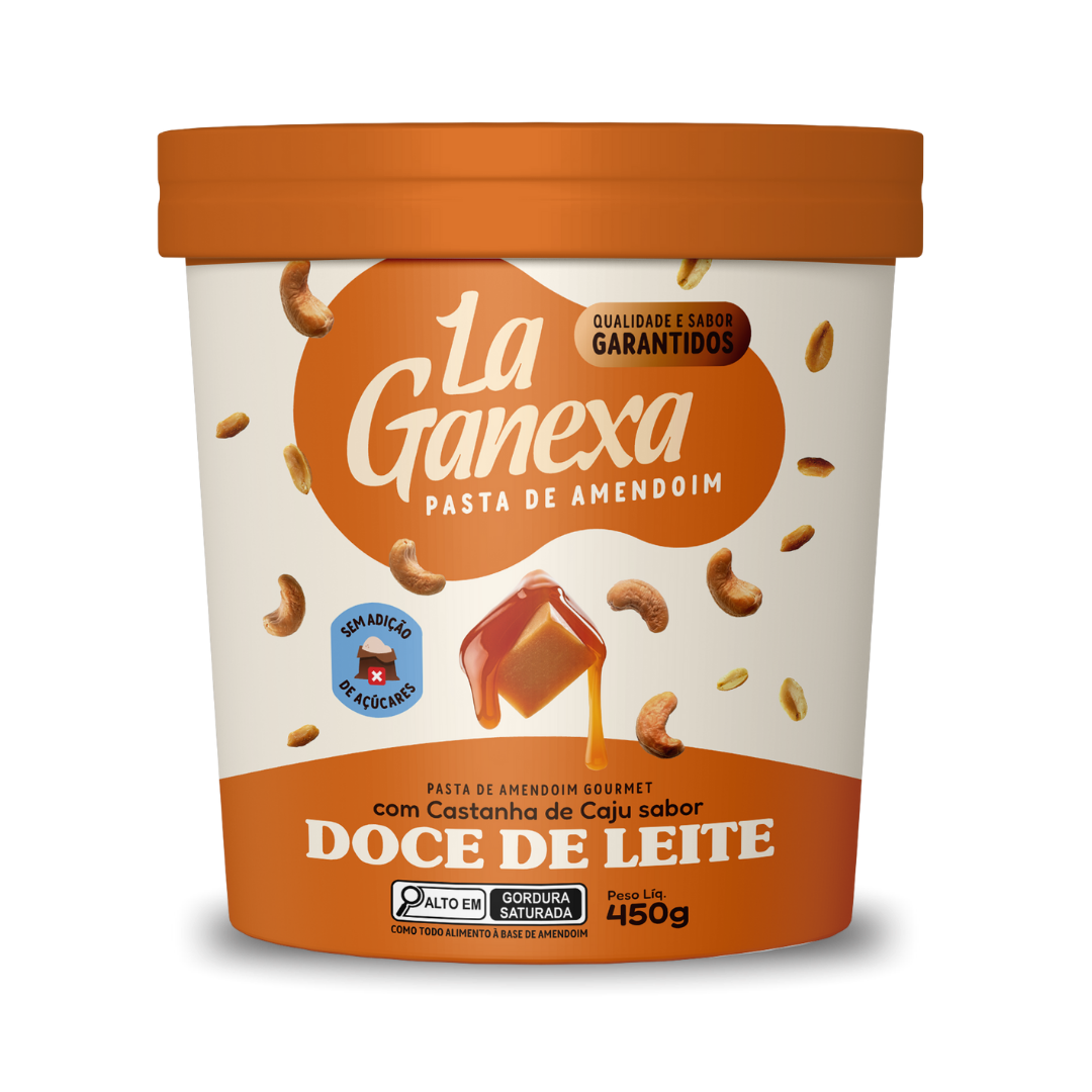 Pasta de Doce de Leite com Castanha de Caju
