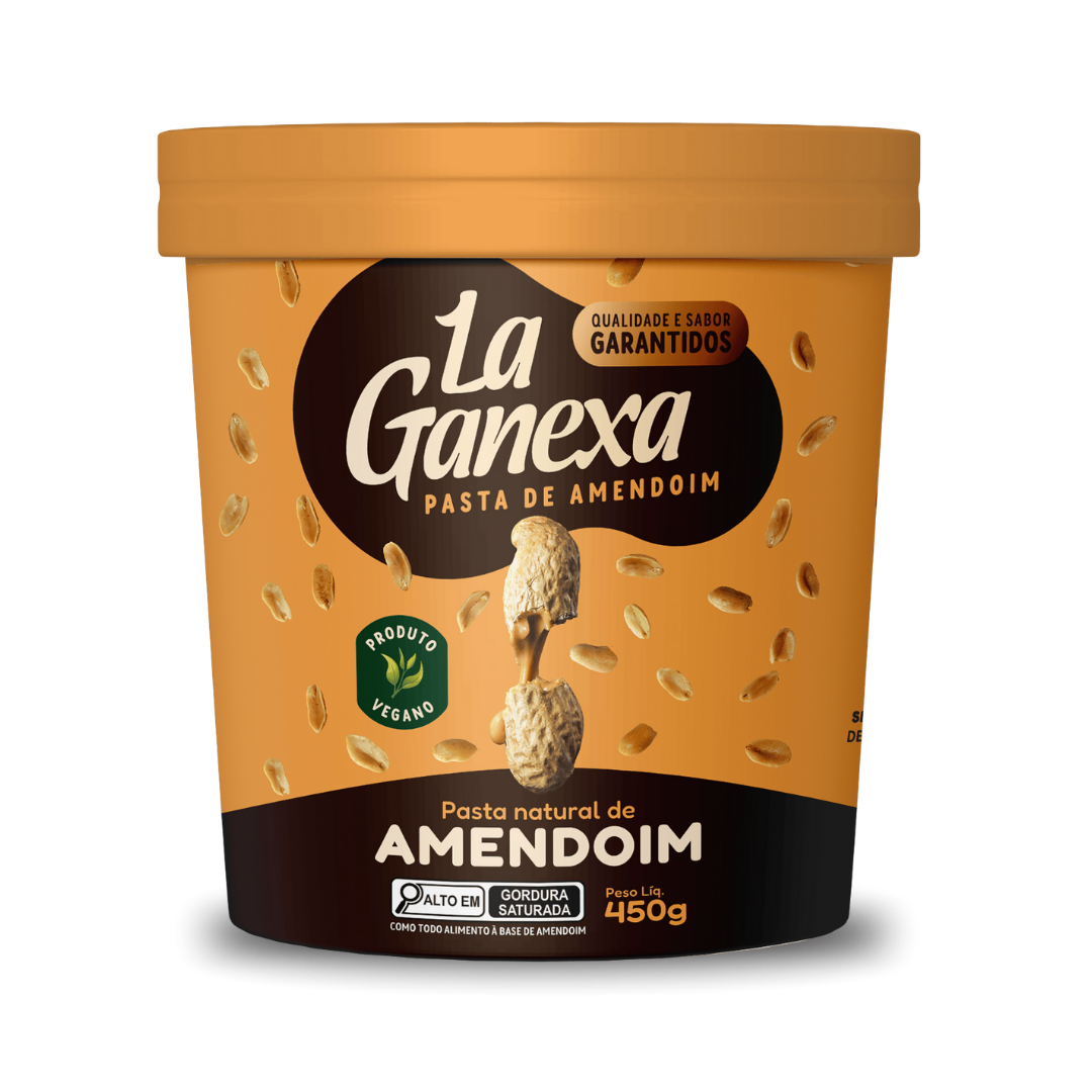 Pasta de Amendoim sabor Natural