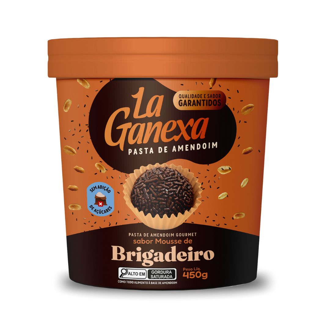 Pasta sabor Mousse de Brigadeiro