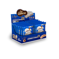 Display Alfajor sabor Cookies N´Cream com Whey Protein - 12 unidades