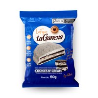 Display Alfajor sabor Cookies N´Cream com Whey Protein - 12 unidades