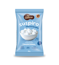 Suspiro Proteico sabor Tradicional 30g/un - La Ganexa