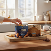 Kit Degustação Cookies de Cacau e de Baunilha