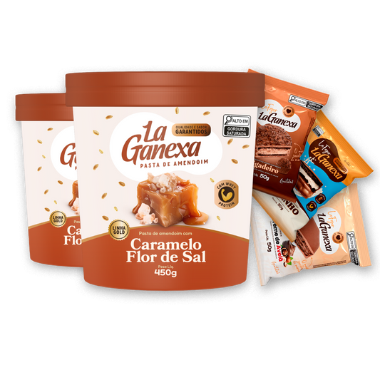 Combo Caramelo e Flor de Sal em Dobro