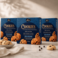 Kit 6 Cookies Baunilha com Gotas de Chocolate