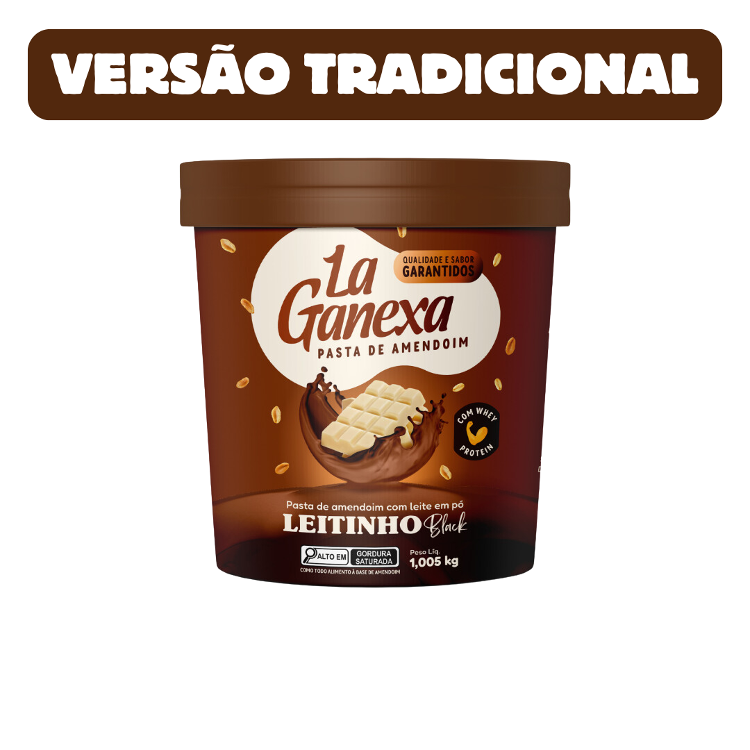 Pasta de Leitinho Black com Whey Protein