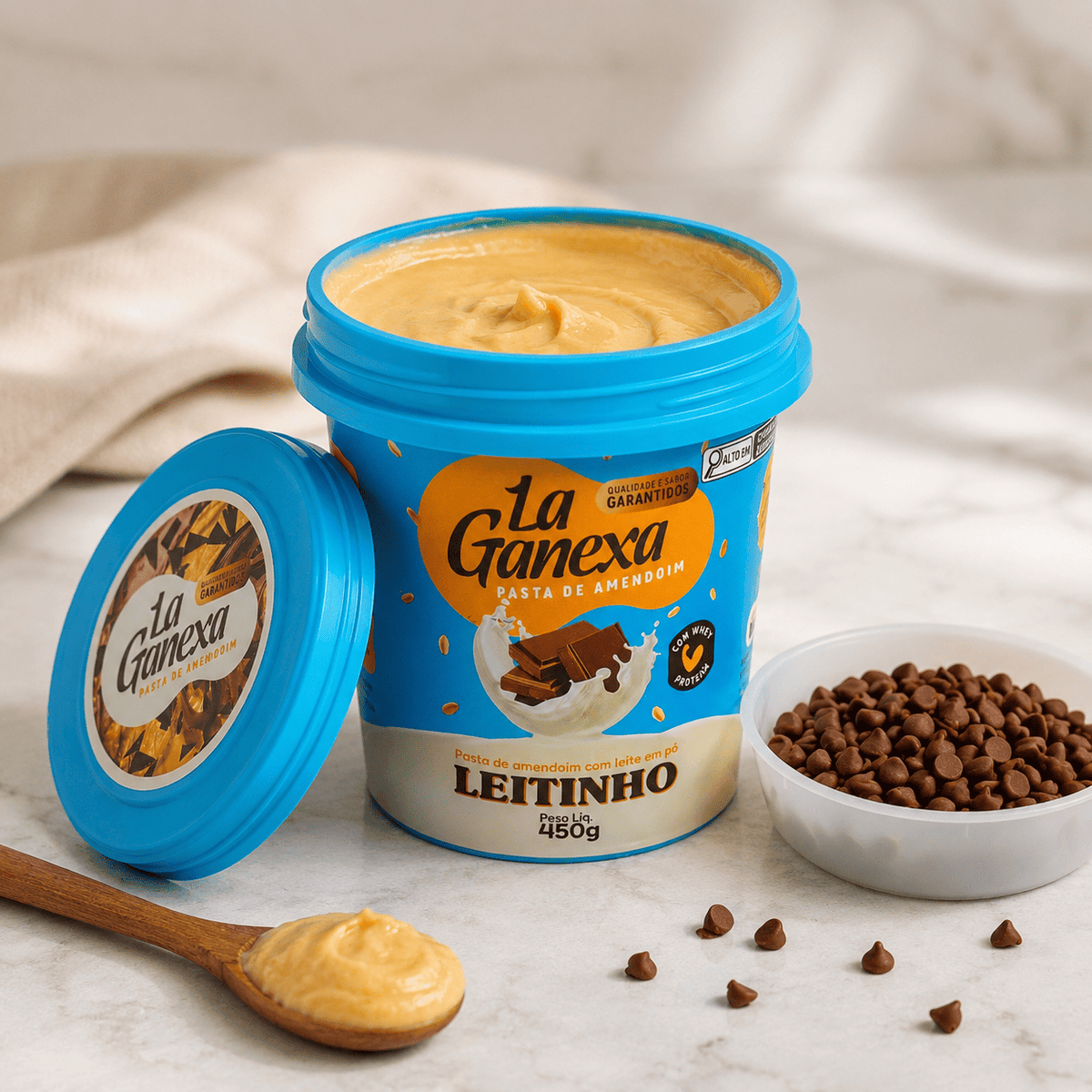Peanut Butter spread with powder Milk N' Chocolate