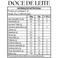 Doce de Leite 400g + Panqueca sabor Speculoos 600g