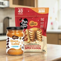 Doce de Leite 400g + Panqueca sabor Speculoos 600g