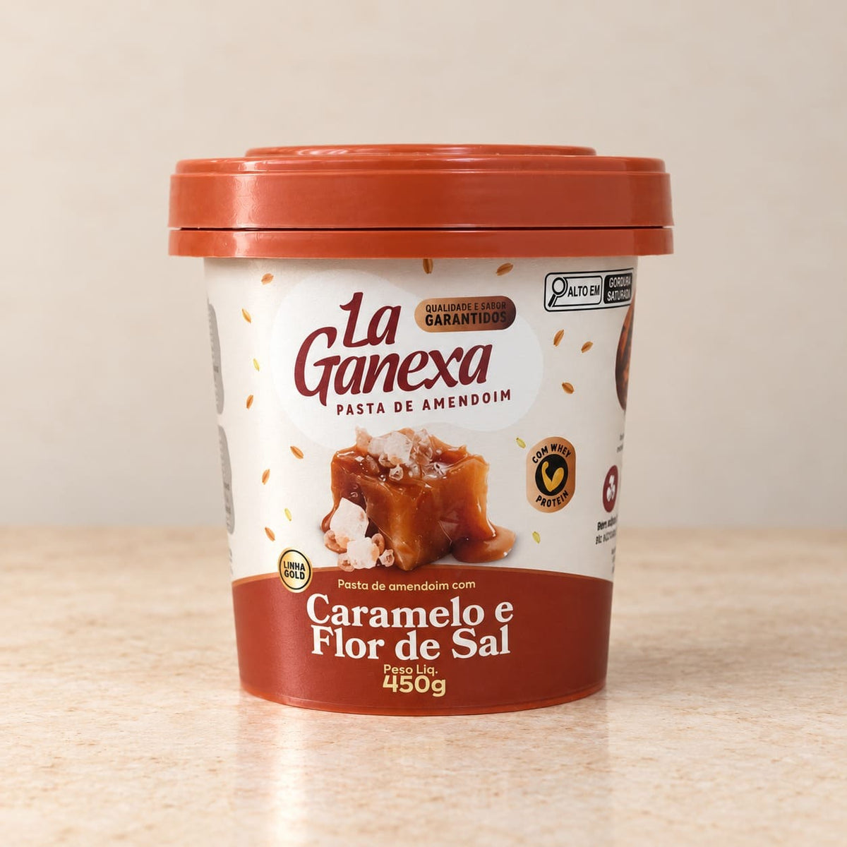 Pasta sabor Caramelo e Flor de Sal
