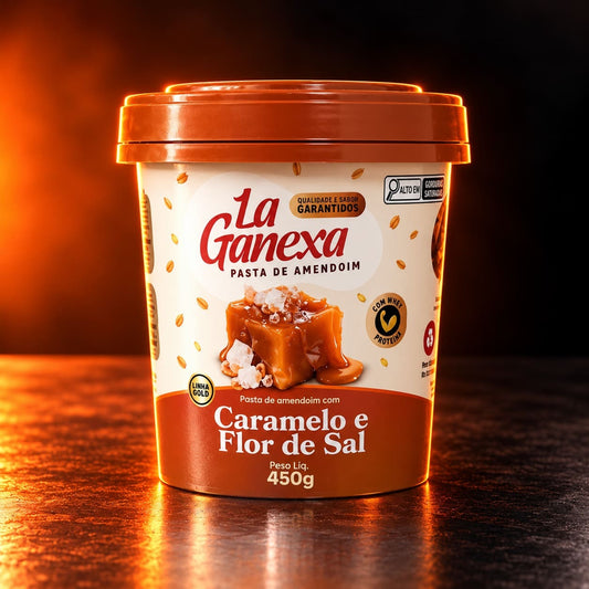 Pasta sabor Caramelo e Flor de Sal