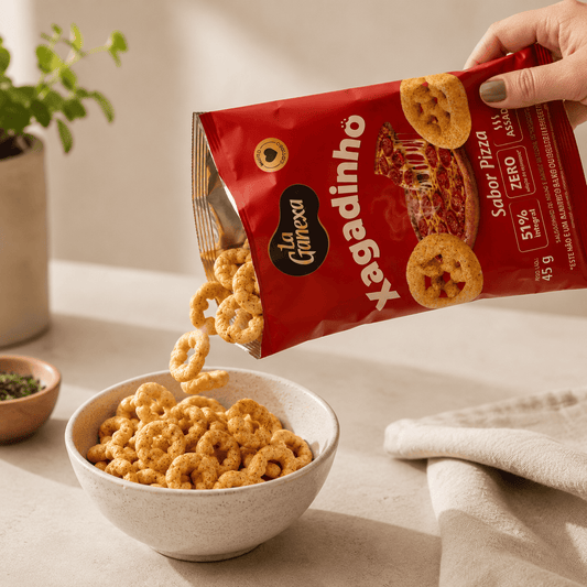 Kit 10 Xagadinhos sabor Pizza 45g