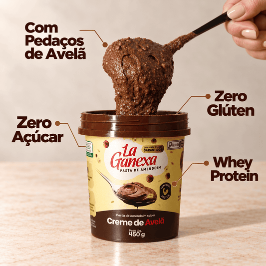 Pasta sabor Creme de Avelã 450g