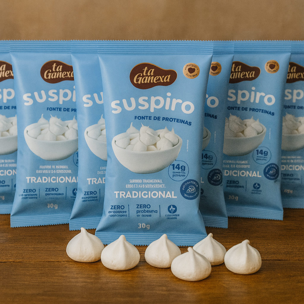 Kit 10 Suspiros sabor Tradicional 30g – La Ganexa