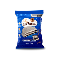 Alfajor sabor Cookies N´Cream com Whey Protein - unidadeㅤㅤ